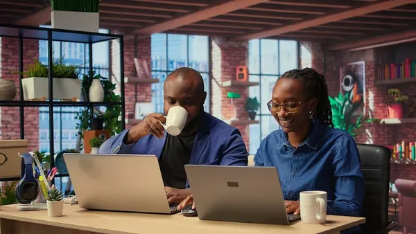 An African businesswoman at home — an article about AI for Nigerian financial services