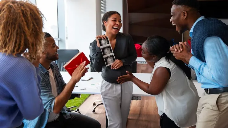 Business colleagues working in an office — an article about healthcare automation in Nigeria