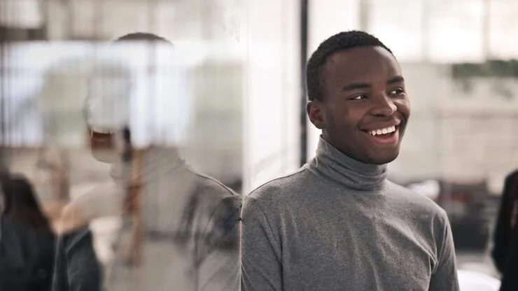 A businessman at work in an office — how to budget for software development in Nigeria