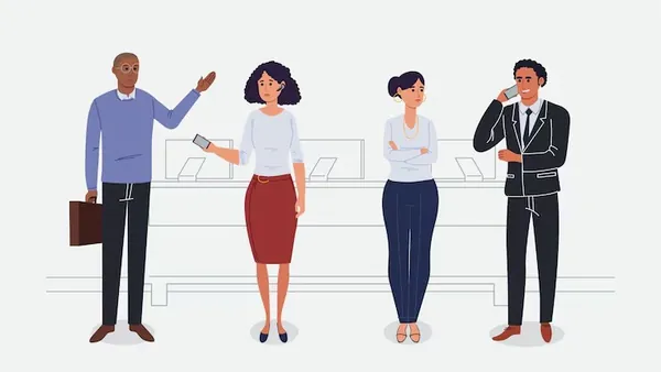 Business colleagues working in an office — how to build a subscription e-commerce business