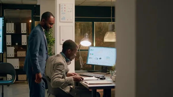 A manager in a meeting in an office — an article about technology roadmap for Nigerian startups